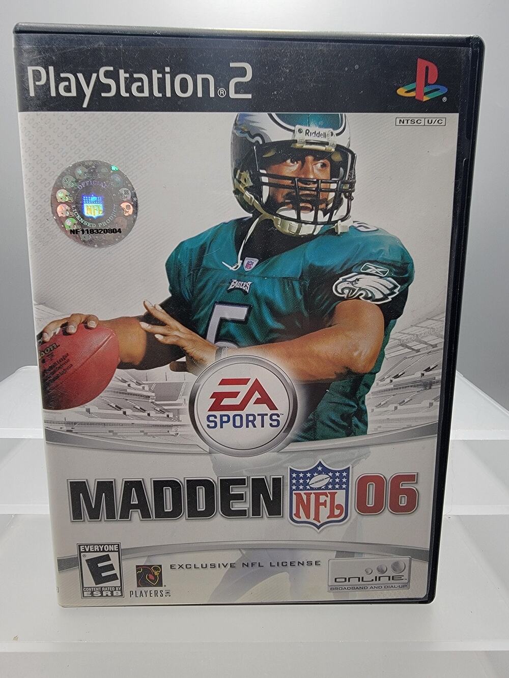 Madden 06 NFL Sony PlayStation 2 EA Sports Complete In Box Black Label PS2